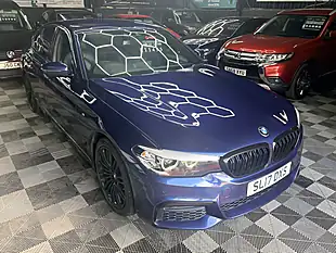Used 2017 BMW 5 Series M Sport Blue - Interior and Exterior details 7