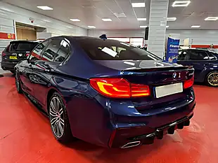 Used 2017 BMW 5 Series M Sport Blue - Interior and Exterior details 14