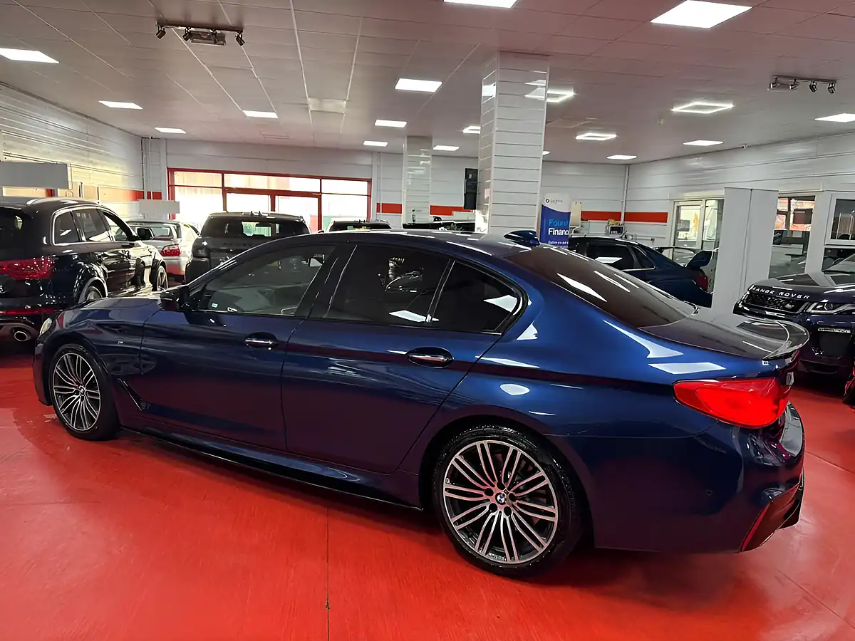 Used 2017 BMW 5 Series M Sport Blue - Interior and Exterior details 15