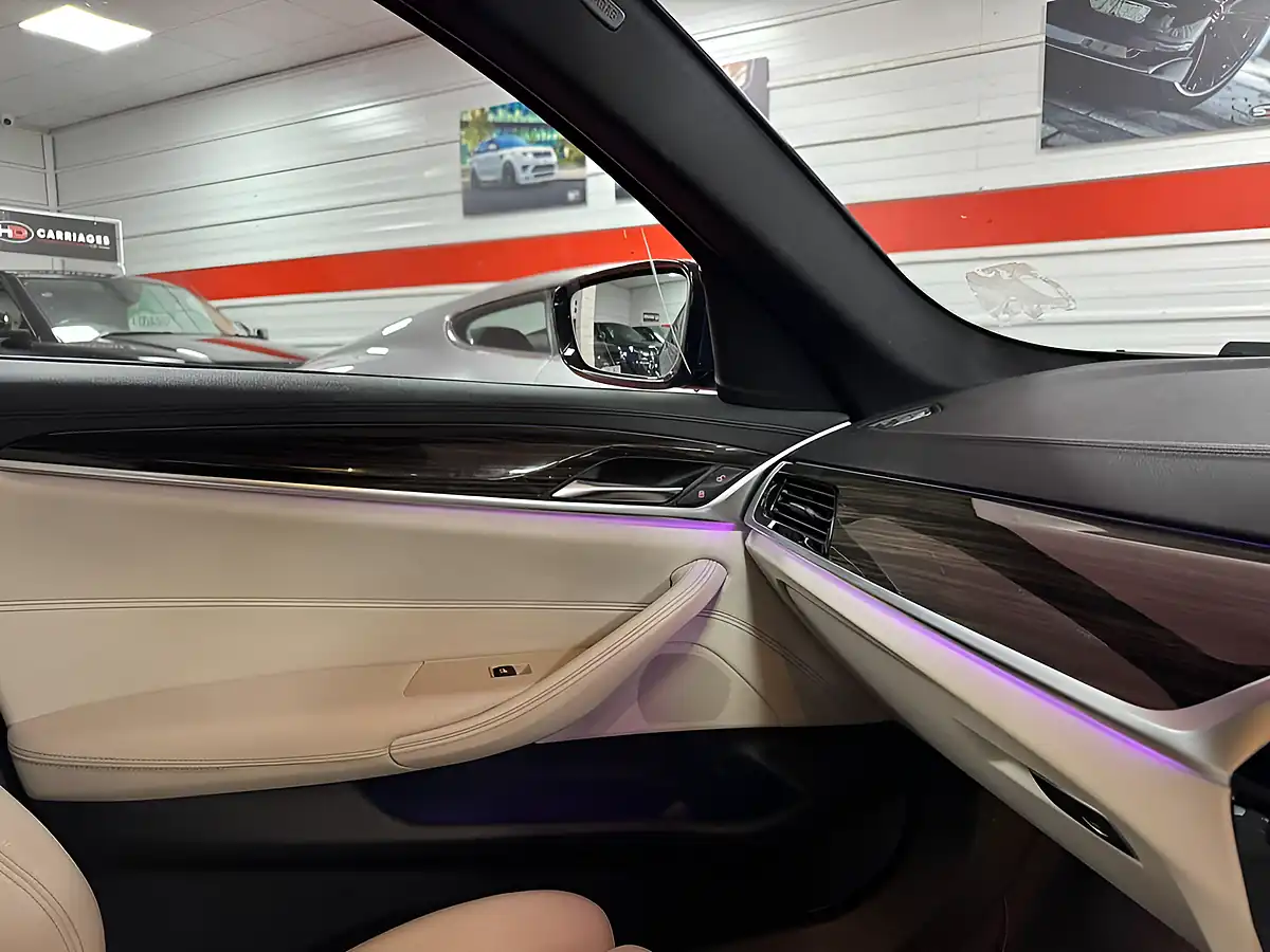 Used 2017 BMW 5 Series M Sport Blue - Interior and Exterior details 16