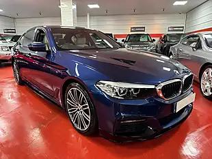 Used 2017 BMW 5 Series M Sport Blue - Interior and Exterior details 2