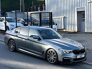 Used 2017 BMW 5 Series M Sport Blue - Interior and Exterior details 11