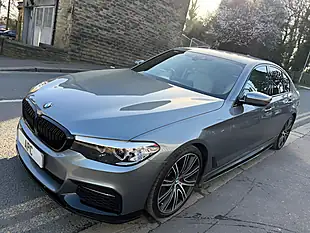 Used 2017 BMW 5 Series M Sport Blue - Interior and Exterior details 3