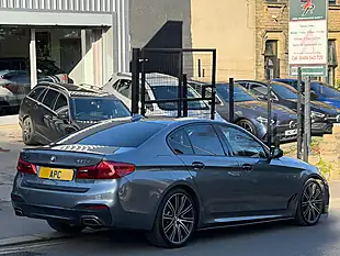 Used 2017 BMW 5 Series M Sport Blue - Interior and Exterior details 6