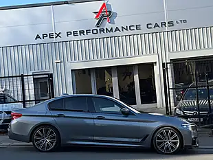 Used 2017 BMW 5 Series M Sport Blue - Interior and Exterior details 7