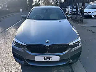 Used 2017 BMW 5 Series M Sport Blue - Interior and Exterior details 9