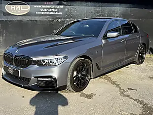 Used 2017 BMW 5 Series M Sport Blue - Interior and Exterior details 2