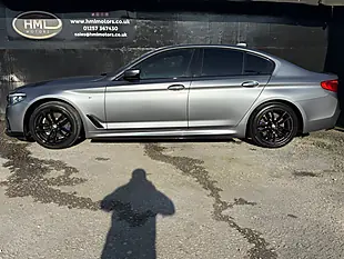 Used 2017 BMW 5 Series M Sport Blue - Interior and Exterior details 3