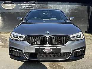 Used 2017 BMW 5 Series M Sport Blue - Interior and Exterior details 5