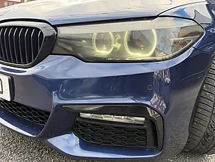 Used 2017 BMW 5 Series M Sport Blue - Interior and Exterior details 7