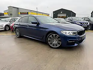 Used 2017 BMW 5 Series M Sport Blue - Interior and Exterior details 2