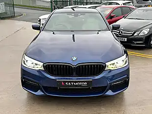 Used 2017 BMW 5 Series M Sport Blue - Interior and Exterior details 3