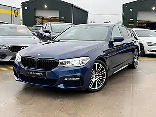 Used 2017 BMW 5 Series M Sport Blue - Interior and Exterior details 6