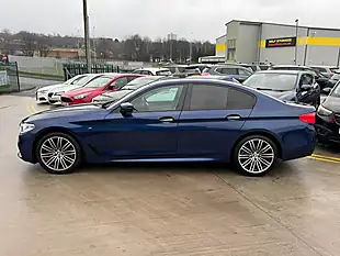 Used 2017 BMW 5 Series M Sport Blue - Interior and Exterior details 8