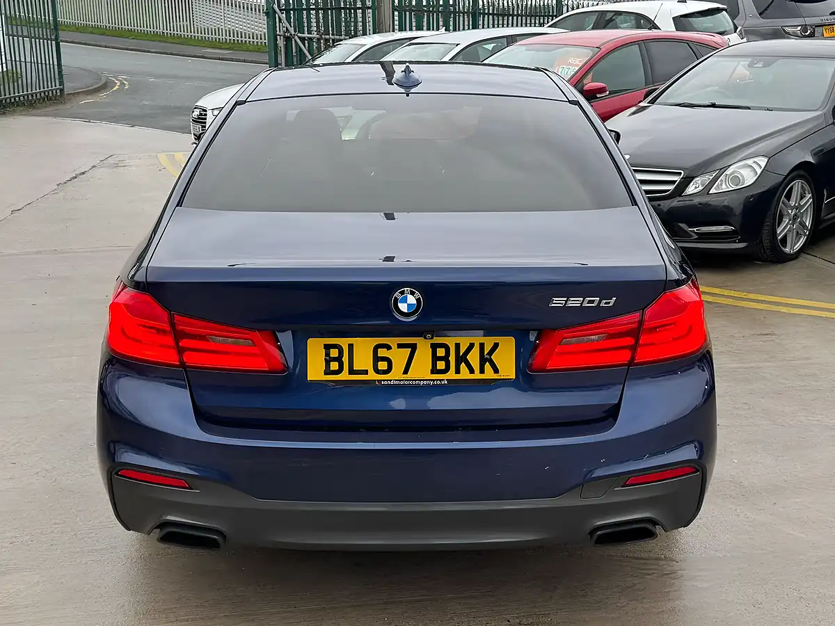 Used 2017 BMW 5 Series M Sport Blue - Interior and Exterior details 9