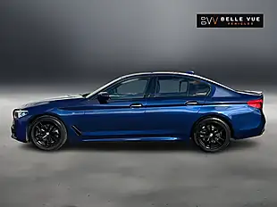 Used 2017 BMW 5 Series M Sport Mediterranean Blue - Interior and Exterior details 9
