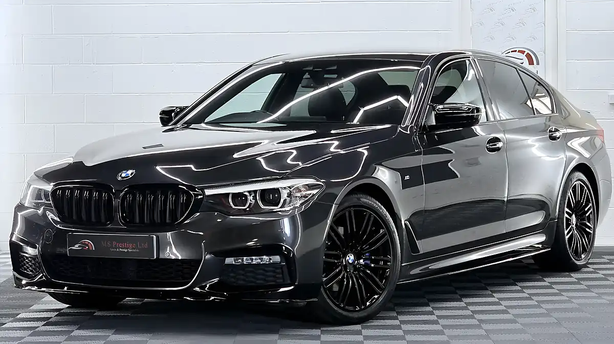 Used 2017 BMW 5 Series M Sport Sophisto Grey Xirallic - Front View
