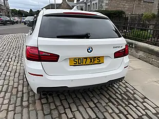 Used 2017 BMW 5 Series M Sport Touring Alpine White - Interior and Exterior details 13