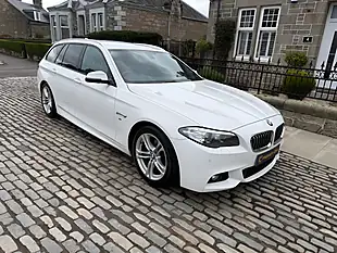 Used 2017 BMW 5 Series M Sport Touring Alpine White - Interior and Exterior details 4