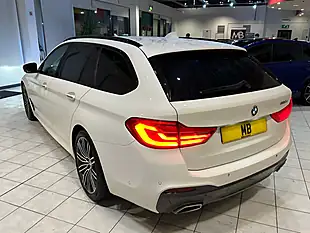 Used 2017 BMW 5 Series M Sport Touring White - Interior and Exterior details 7