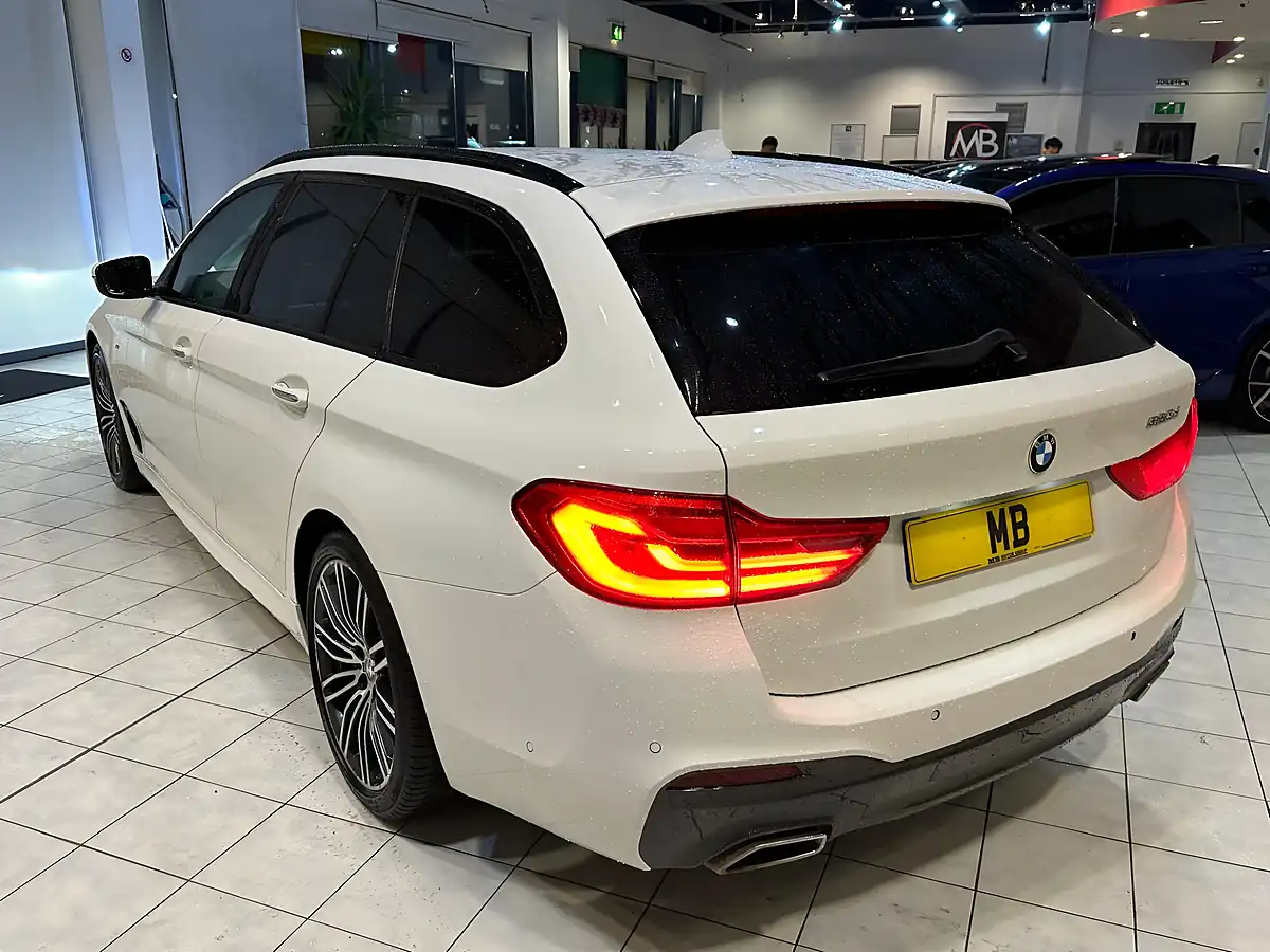 Used 2017 BMW 5 Series M Sport Touring White - Interior and Exterior details 7