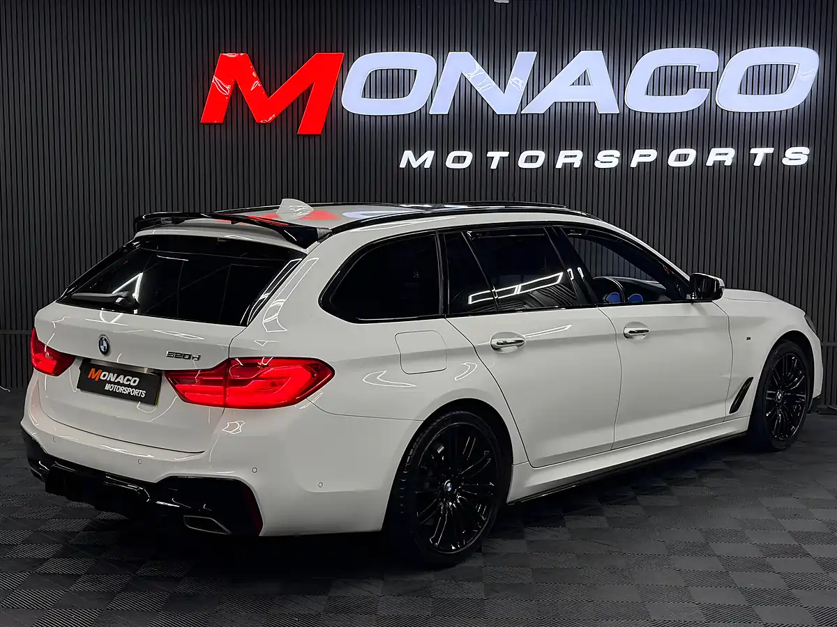 Used 2017 BMW 5 Series M Sport Touring White - Interior and Exterior details 5