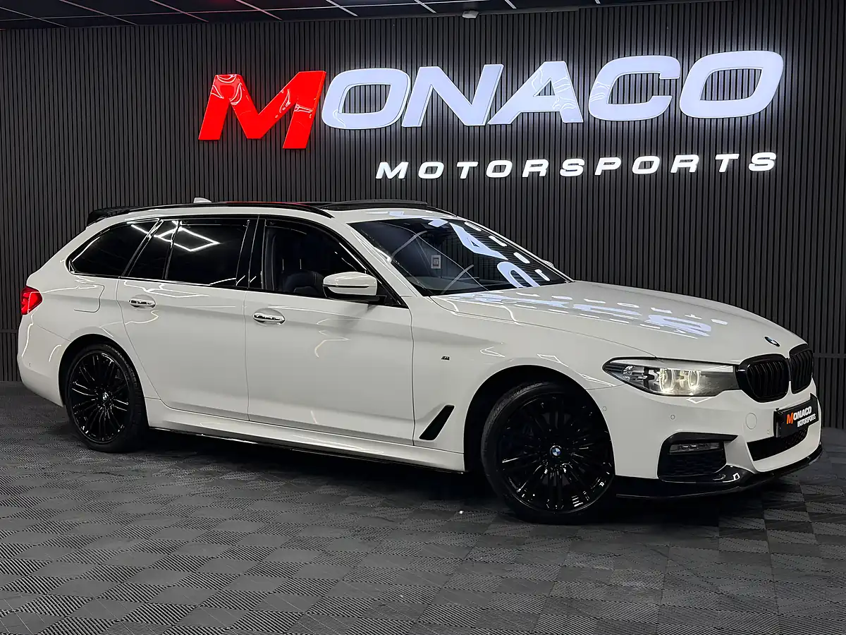 Used 2017 BMW 5 Series M Sport Touring White - Interior and Exterior details 7
