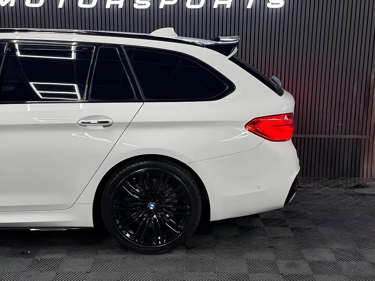 Used 2017 BMW 5 Series M Sport Touring White - Interior and Exterior details 8