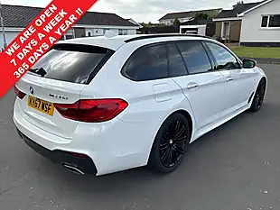 Used 2017 BMW 5 Series M Sport White - Interior and Exterior details 2