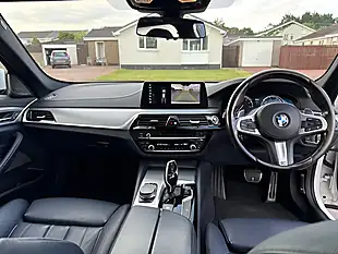 Used 2017 BMW 5 Series M Sport White - Interior and Exterior details 6