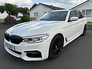 Used 2017 BMW 5 Series M Sport White - Interior and Exterior details 7