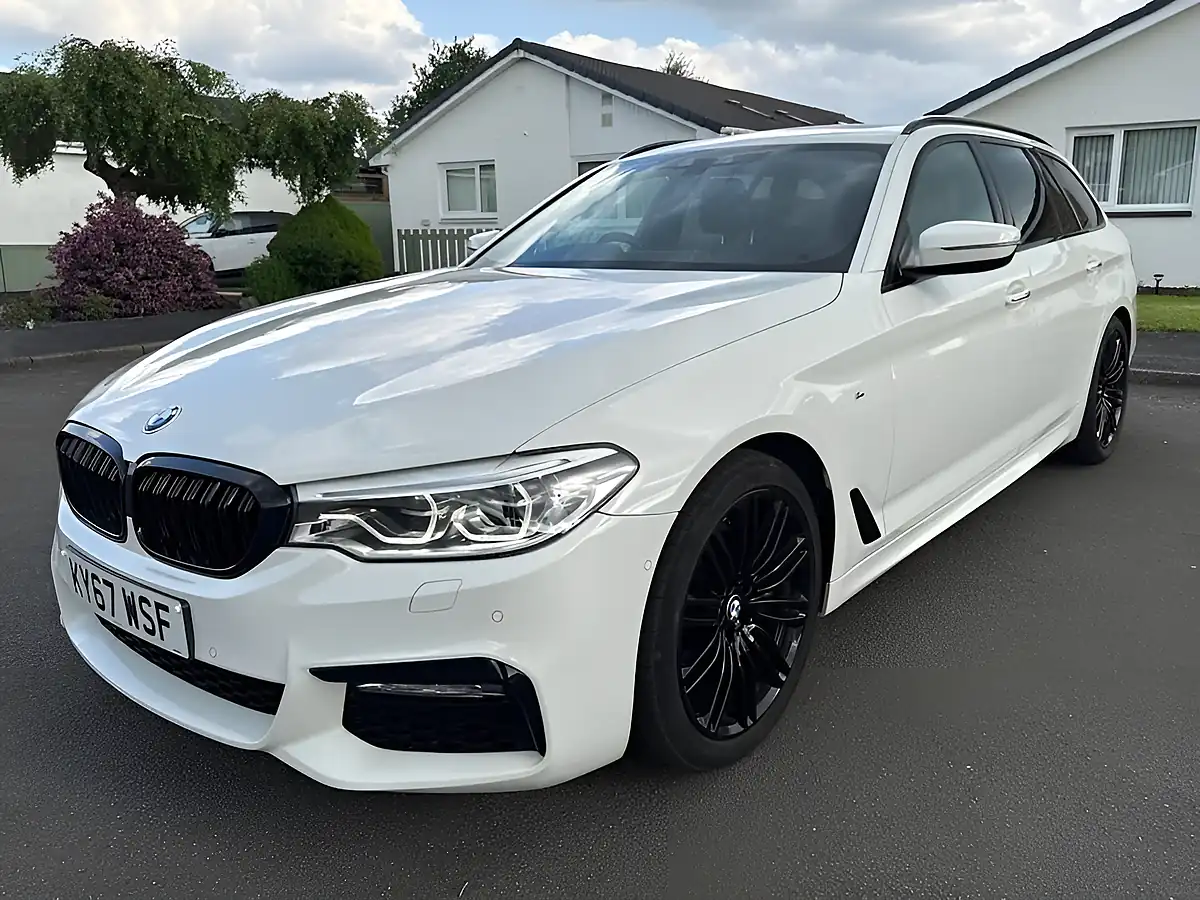 Used 2017 BMW 5 Series M Sport White - Interior and Exterior details 7