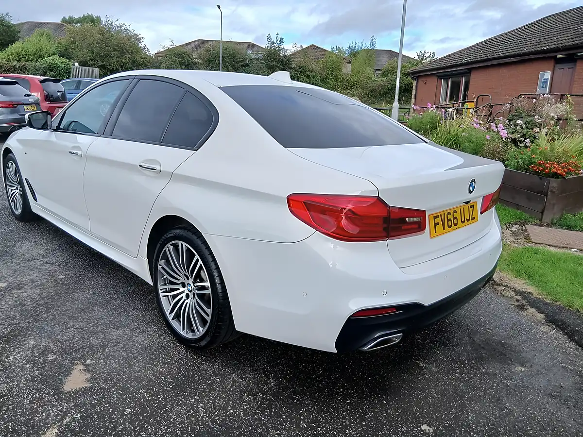 Used 2017 BMW 5 Series M Sport White - Interior and Exterior details 7