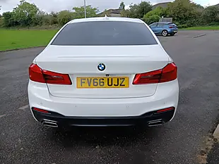Used 2017 BMW 5 Series M Sport White - Interior and Exterior details 8