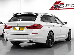 Used 2017 BMW 5 Series Se Alpine White - Interior and Exterior details 5