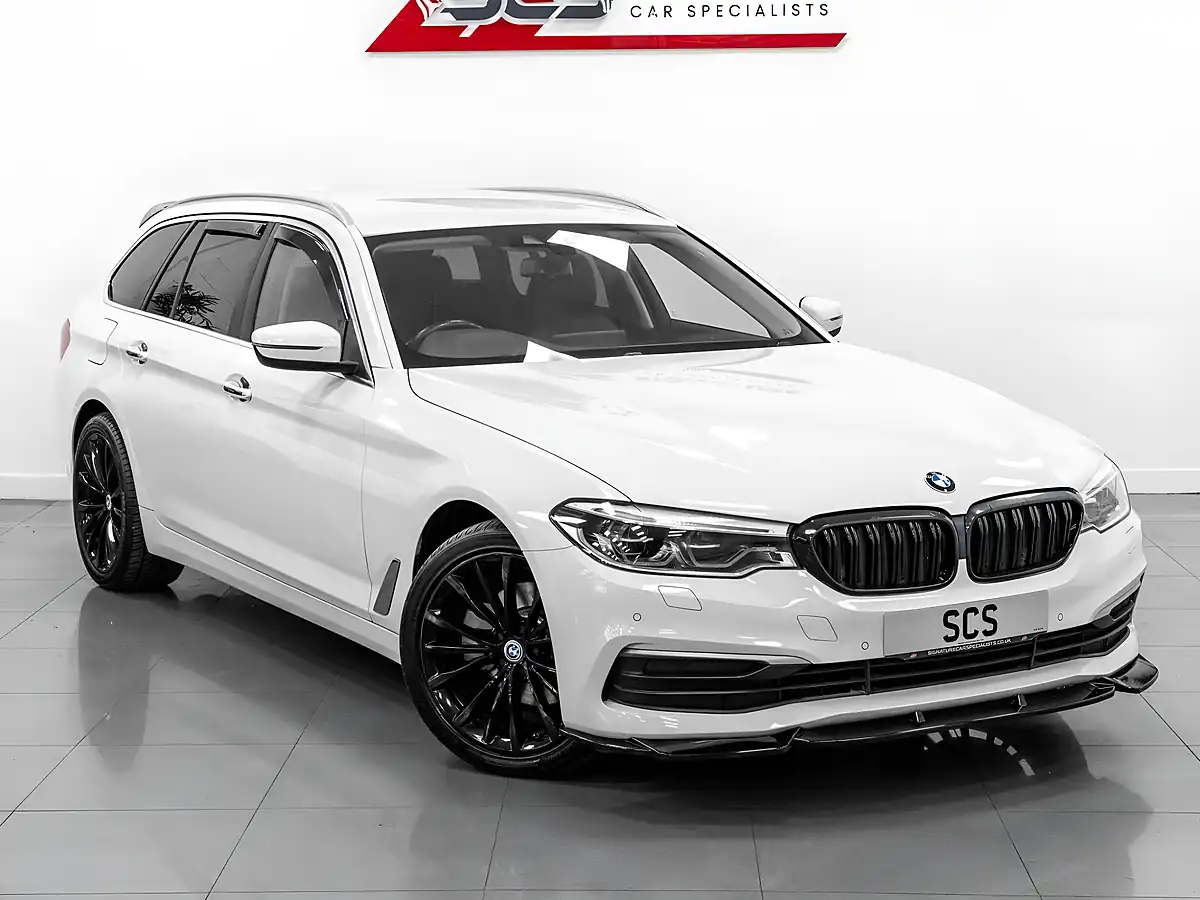 Used 2017 BMW 5 Series Se Alpine White - Interior and Exterior details 8