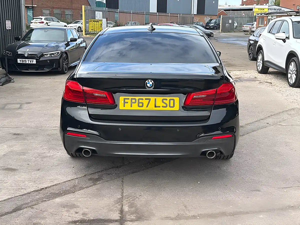 Used 2017 BMW 5 Series Se Black - Interior and Exterior details 4