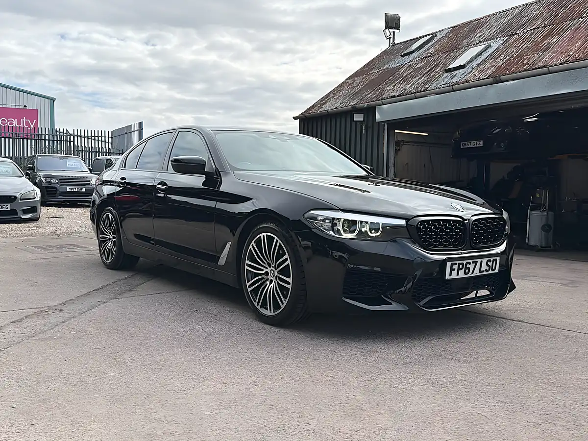 Used 2017 BMW 5 Series Se Black - Interior and Exterior details 5
