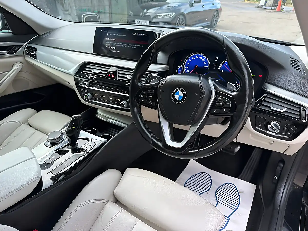 Used 2017 BMW 5 Series Se Black - Interior and Exterior details 7