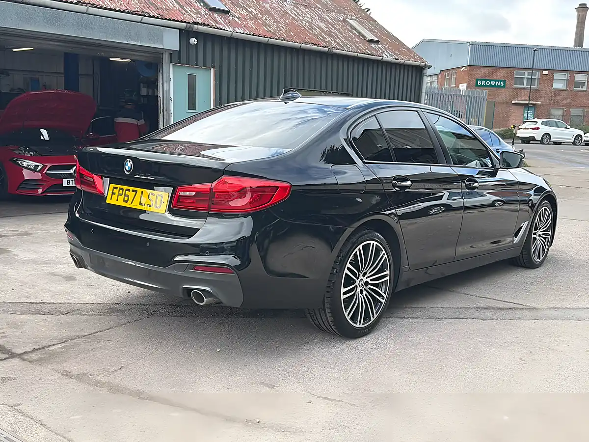 Used 2017 BMW 5 Series Se Black - Interior and Exterior details 9
