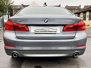 Used 2017 BMW 5 Series Se Blue - Interior and Exterior details 4