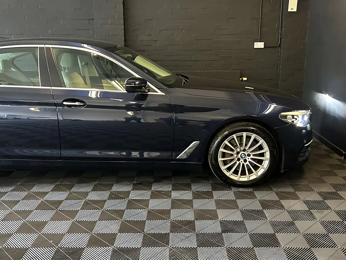 Used 2017 BMW 5 Series Se Imperial Blue Xirallic - Interior and Exterior details 17