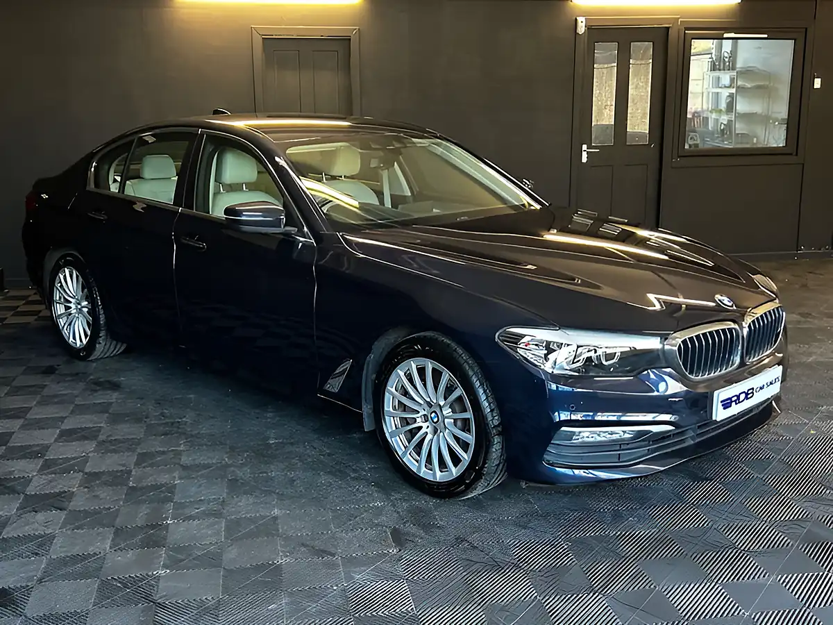 Used 2017 BMW 5 Series Se Imperial Blue Xirallic - Interior and Exterior details 8
