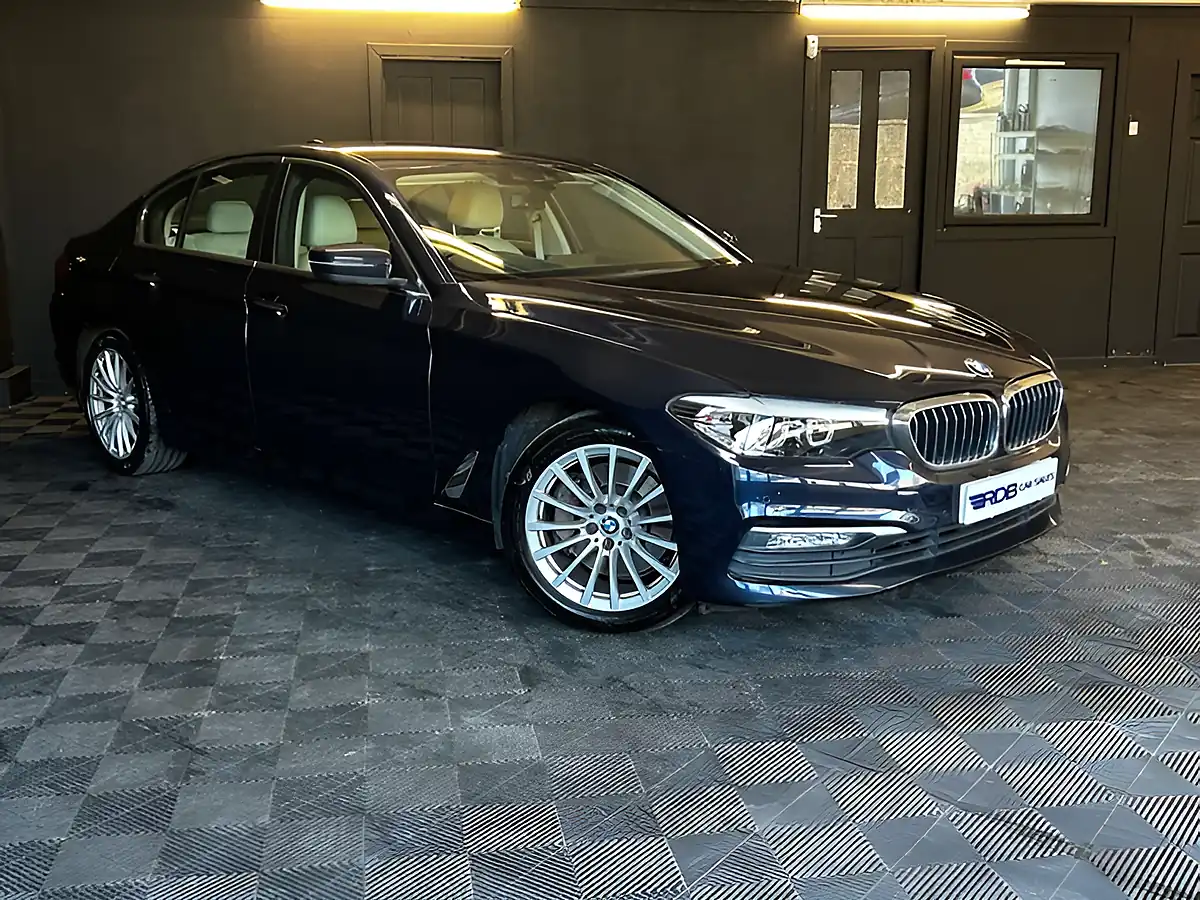 Used 2017 BMW 5 Series Se Imperial Blue Xirallic - Interior and Exterior details 9