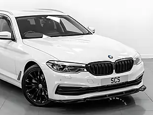 Used 2017 BMW 5 Series Se Touring White - Interior and Exterior details 10