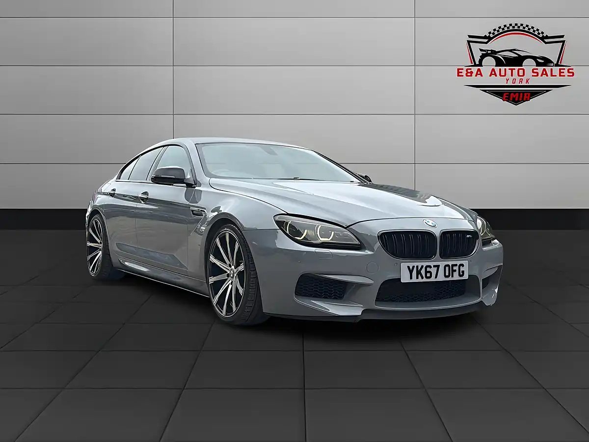 Used 2017 BMW 6 Series Gran Coupe M Sport Grey - Front View