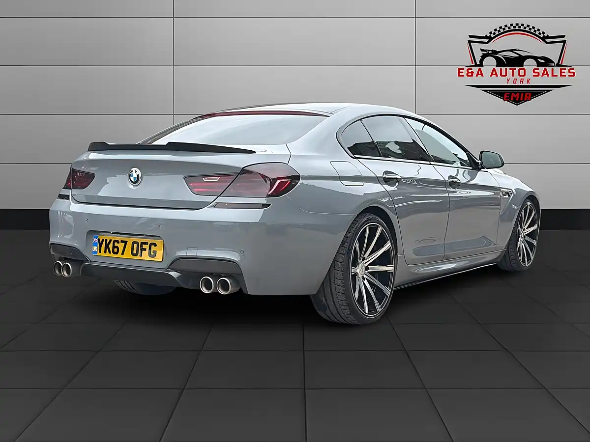Used 2017 BMW 6 Series Gran Coupe M Sport Grey - Interior and Exterior details 6