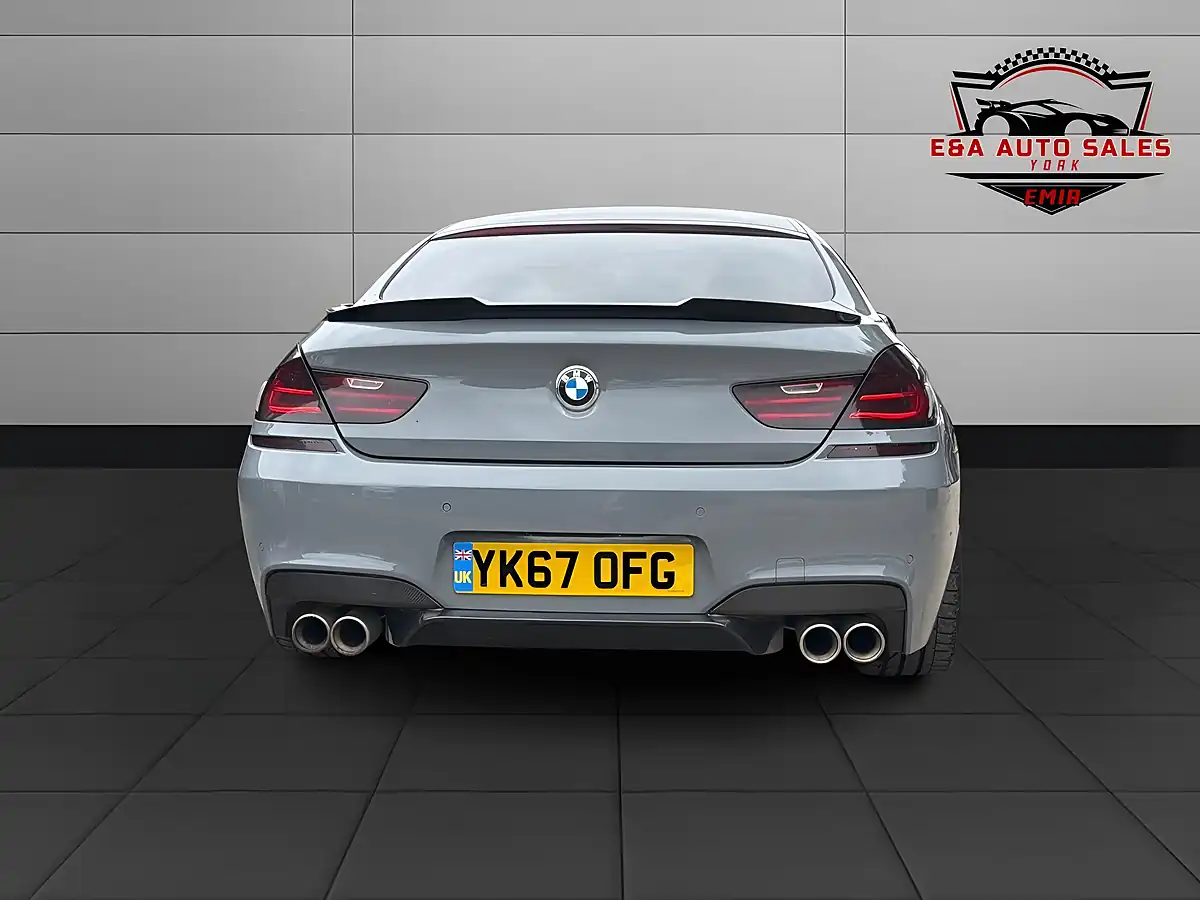 Used 2017 BMW 6 Series Gran Coupe M Sport Grey - Interior and Exterior details 8