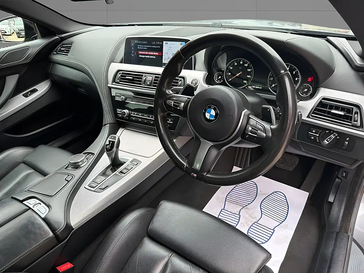 Used 2017 BMW 6 Series Gran Coupe M Sport Grey - Interior and Exterior details 9