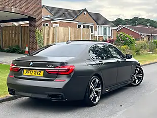 Used 2017 BMW 7 Series M Sport Brown - Interior and Exterior details 2